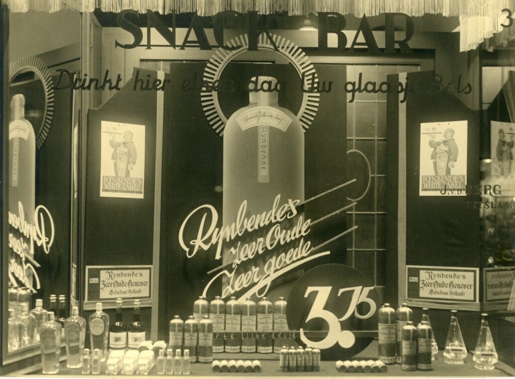 Rynbende zeer oude zeer goede reclame