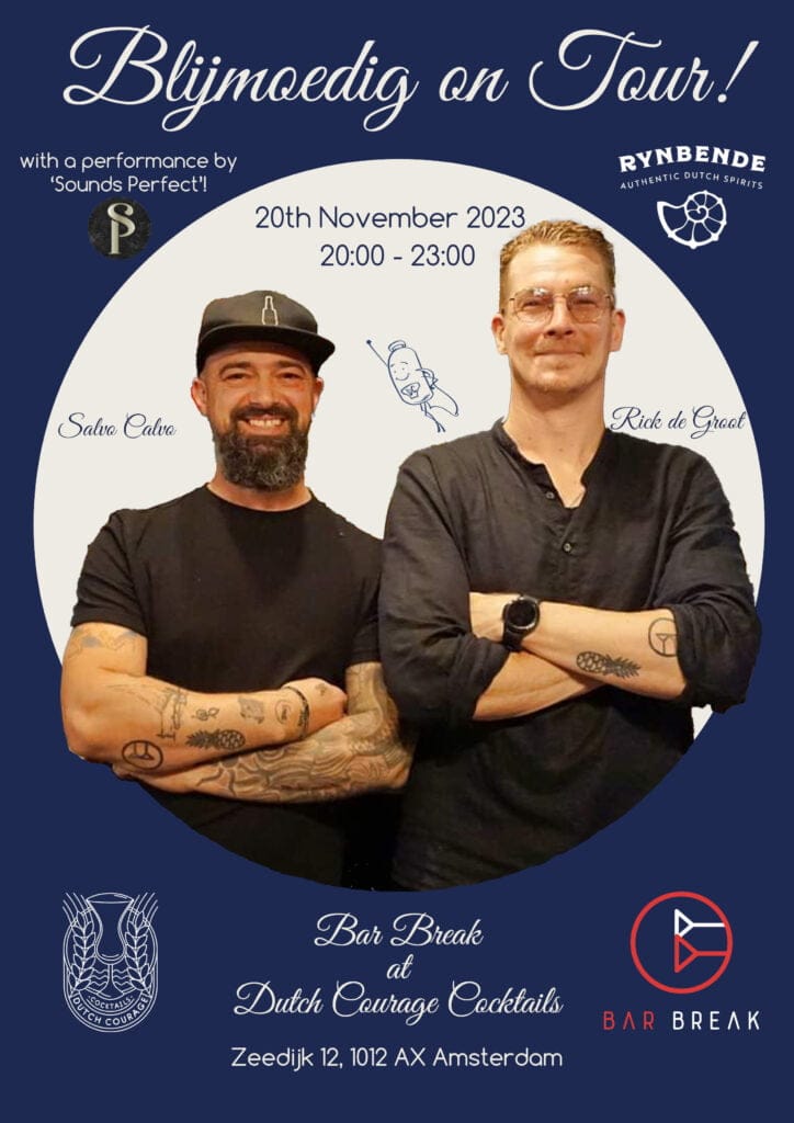 Blijmoedig on tour bar break en dutch courage evenement