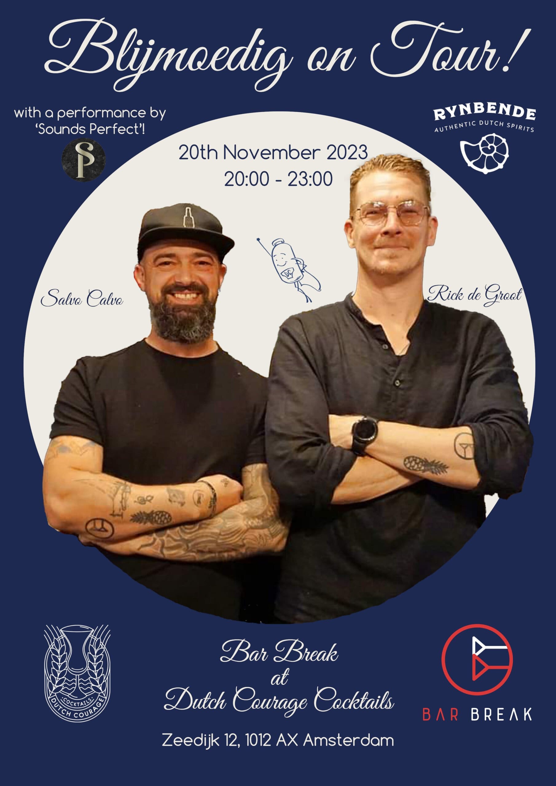 Blijmoedig on tour bar break en dutch courage evenement