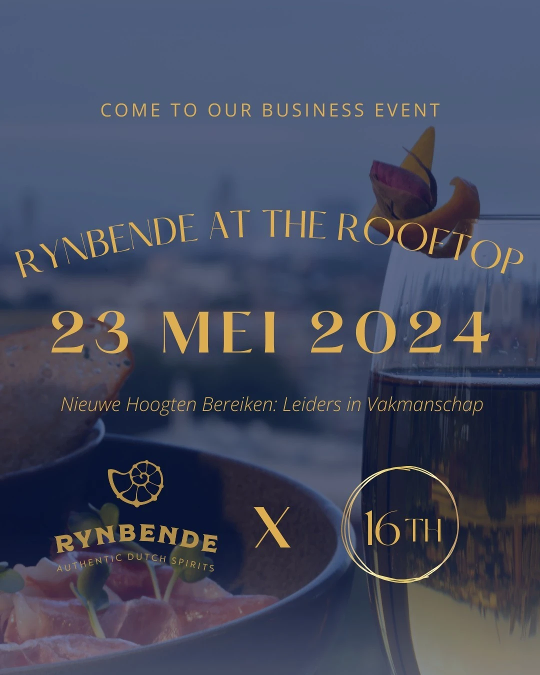 Rynbende at the Rooftop flyer